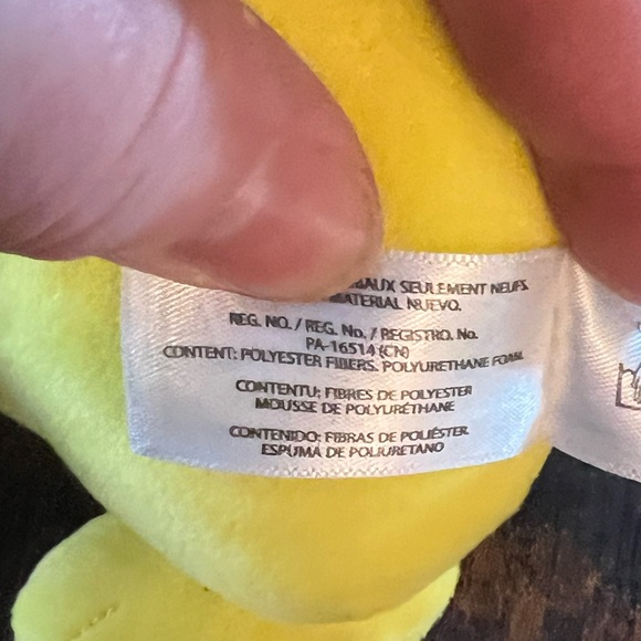 Yellow Pikachu Plush Toy 9 inch - Picture 5 of 10